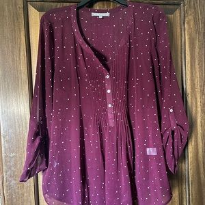 Cranberry Blouse